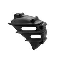 Sprocket Cover - Ribbed - Black - Triumph Bonneville Air Cooled